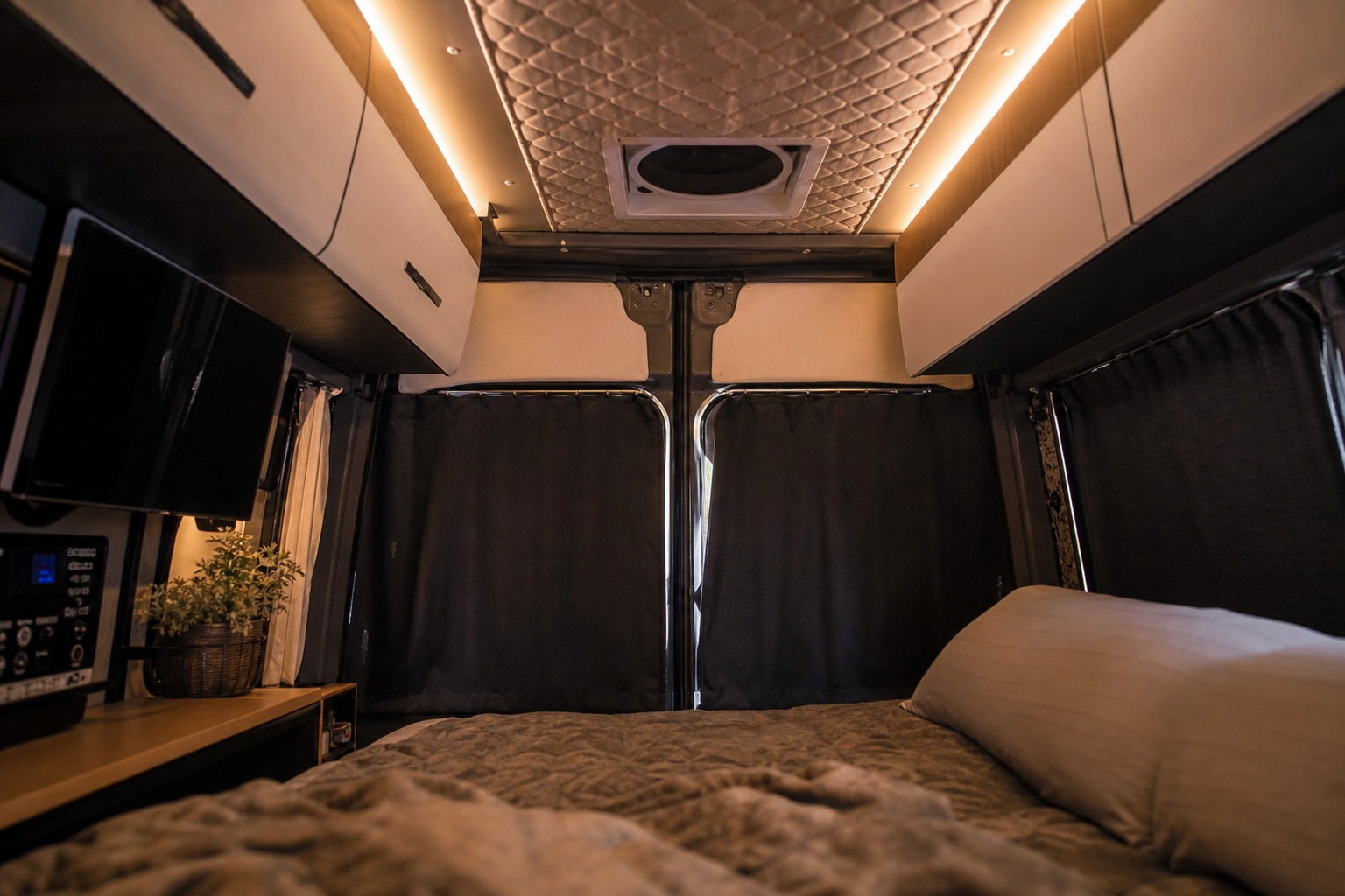 Cortina blackout para motorhome: guia de privacidade